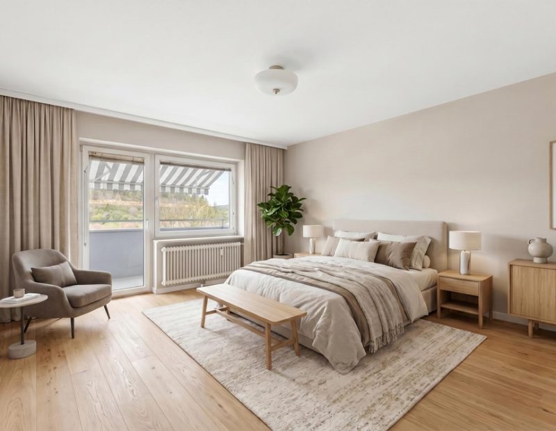 Visualisierung Schlafzimmer